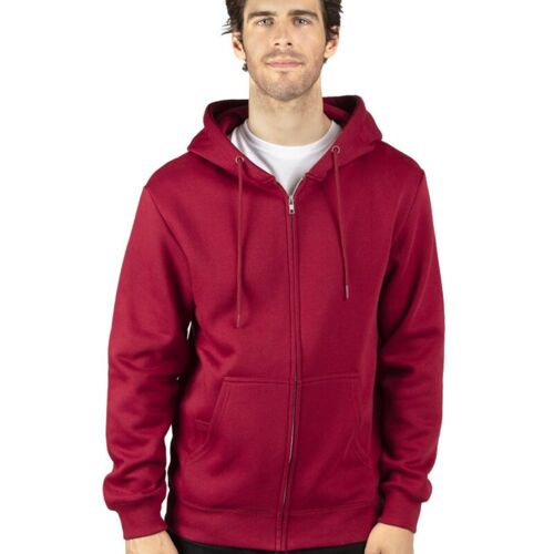 Unisex Fleece Full-Zip Hooded Sweatshirt Vignette