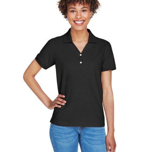 Women's Pima Piqué Polo Vignette
