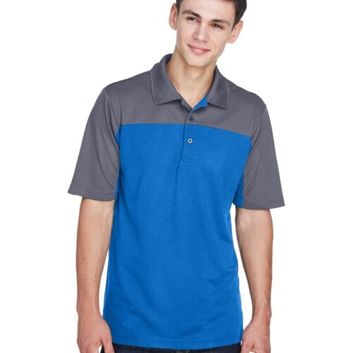 Men's Balance Colorblock Performance Piqué Polo Vignette