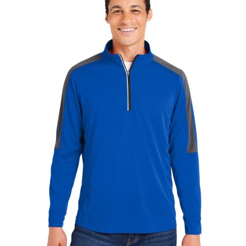 Men's Market Snag Protect Mesh Colorblock Quarter-Zip Pullover Vignette