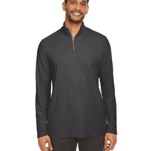 Men's Fusion ChromaSoft™ Pique Quarter-Zip Pullover Vignette
