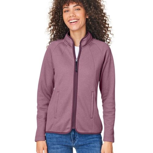 Women's Venture Heathered Stripe Full-Zip Jacket Vignette