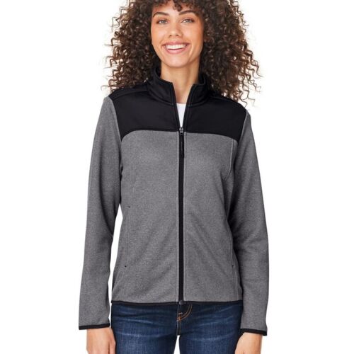 Women's Venture Heathered Stripe Hybrid Jacket Vignette