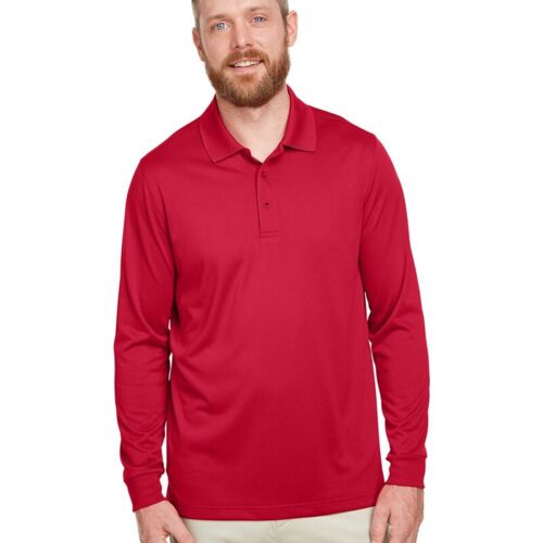 Men's Tall Advantage Long Sleeve Snag Protection Plus IL Polo Vignette
