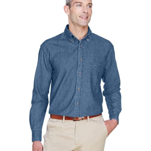 Men's Denim Shirt Vignette