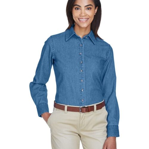 Women's Denim Shirt Vignette