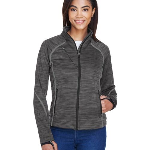 Women's Flux Mélange Bonded Fleece Jacket Vignette