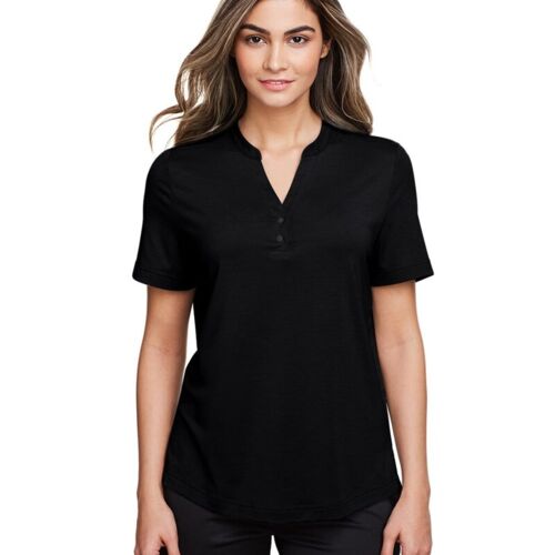 Women's JAQ Snap-Up Stretch Performance Polo Vignette
