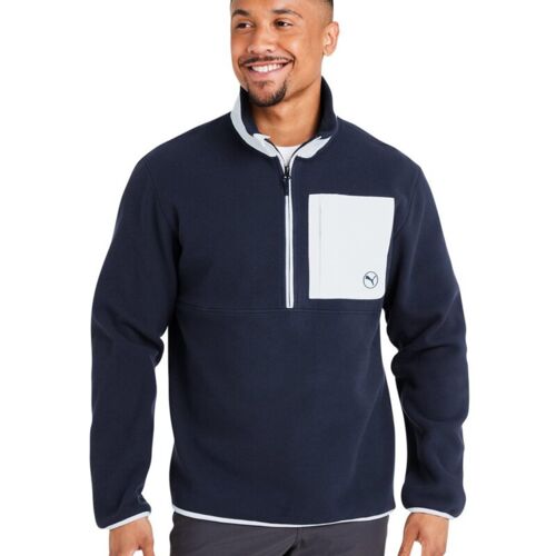 Men's Fleece Quarter-Zip Pullover Vignette