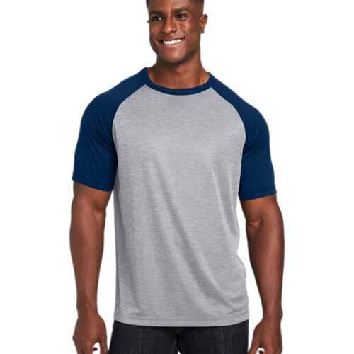 Unisex Zone Colorblock Raglan T-Shirt Vignette