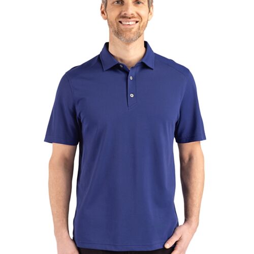 Cutter & Buck Advantage Refresh Epic Confidence Recycled Mens Tri-Blend Pique Polo Vignette