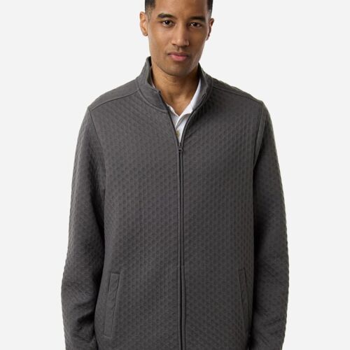 Men's Berkley Textured Full-Zip Jacket Vignette