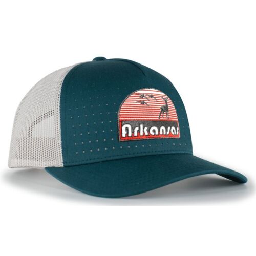 Perforated 5-Panel Trucker Snapback Cap Vignette