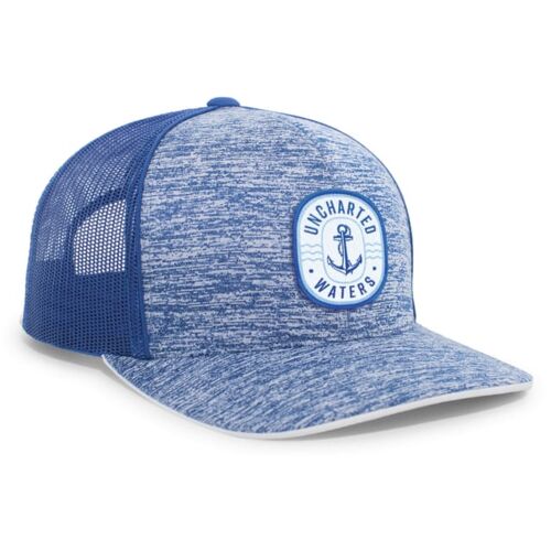 Aggressive Heather Trucker Snapback Cap Vignette