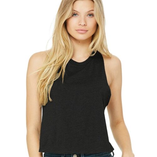 Women's Racerback Crop Tank Vignette