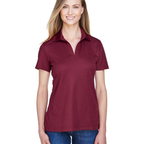 Women's CrownLux Performance® Plaited Polo Vignette