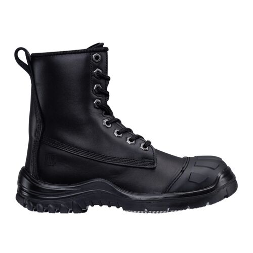 Bottes Originale à Embout d’Acier pour Femme 8 Pouces Noir - Noir Vignette