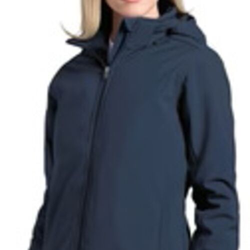 Ladies Insulated Softshell Jacket w/ Detachable Hood Vignette