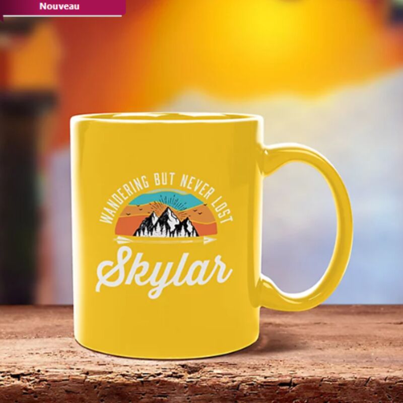 Mug en céramique POD Color, 325 ml (11 oz), couleurs vives Vignette