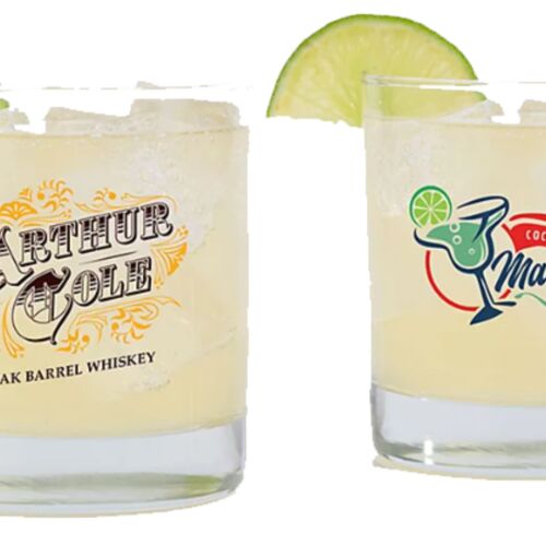 Verre à boisson POD Full Color 10.5 oz Whiskey Vignette