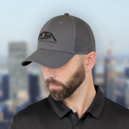 Casquette Serge chino déluxe lavée par enzyme / maille polyester doux Vignette