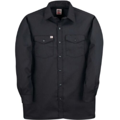 Chemise de Travail à Boutons Manche Longue  Vignette