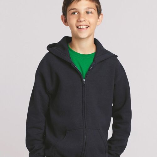 Youth Heavy Blend™ Full-Zip Hooded Sweatshirt Vignette